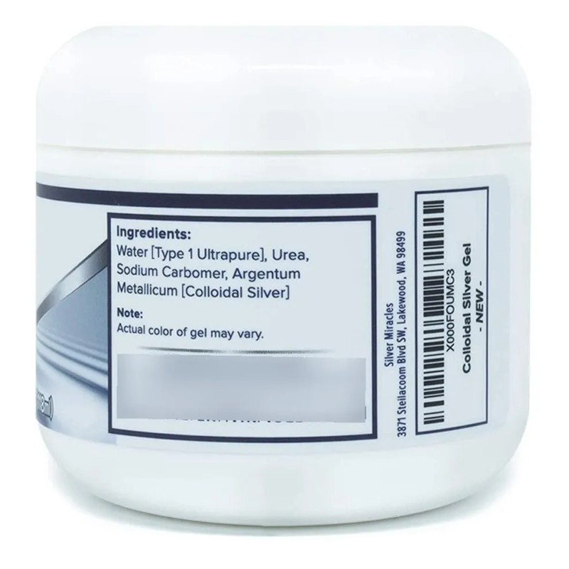 Crema Plateada Coloidal Piel Seca Enrojecimiento Picazon