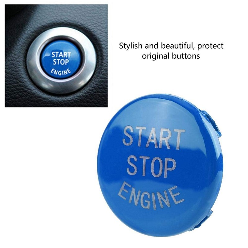 Ignition Switch Cover for Car Engine, One Key Start Button