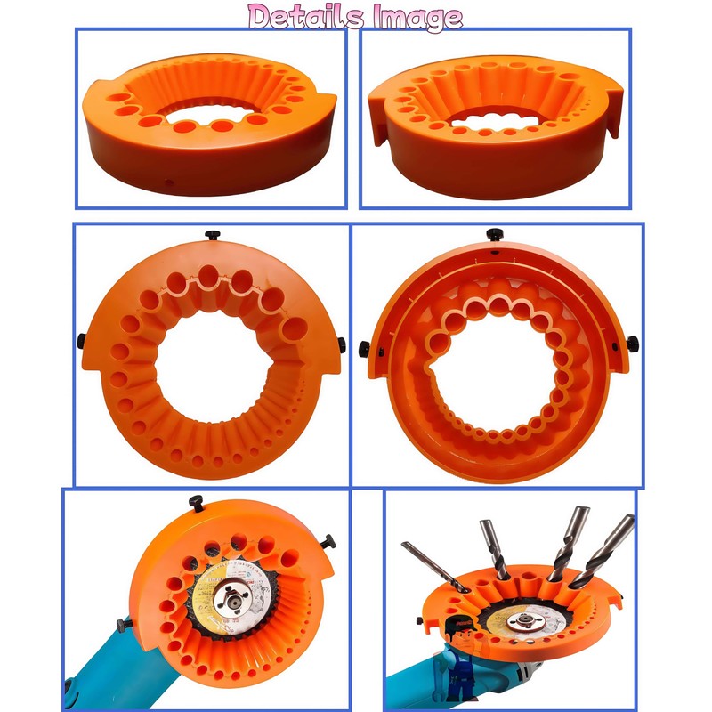 Power Drill Bit Grinding Tool&Sharpening Jig For 2 to 13mm