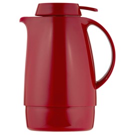 Helios Servitherm Kunststoff-Isolierkanne, rot, 0,6 Liter