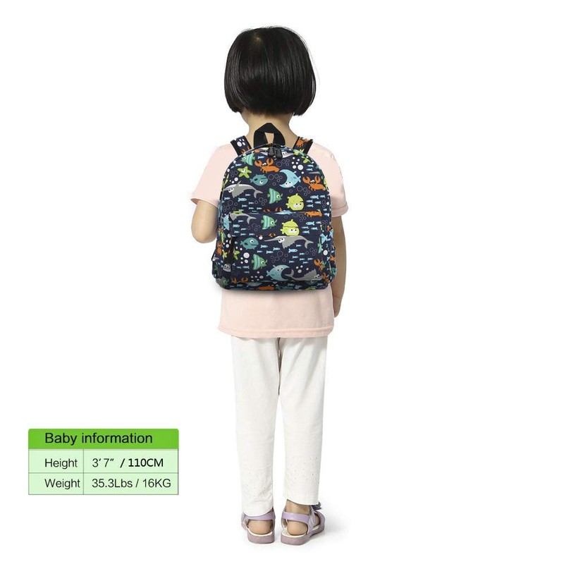 Kid Book Backpack Baby Child School Bag Kindergarten Canvas Daypack