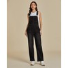 luvamia Black Jean Overalls for Women Black Overalls for Women