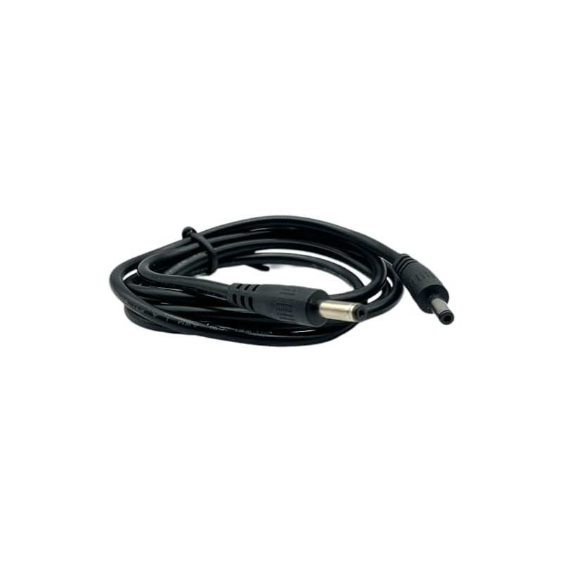 CNCTWO(コネクトツー) 1m DCケーブル 外径3.8/内径1.4mm(オス/オス) 12V2A 空冷作業服 電子機器 ACアダプタ などの電源供給ケーブル C2381410