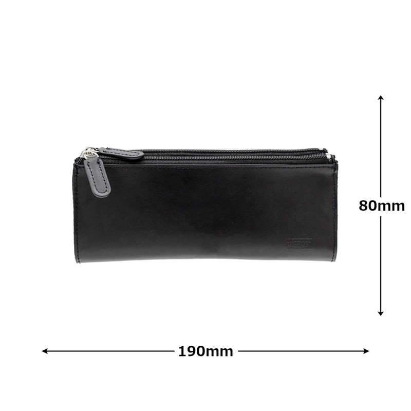 THE POST LDSL-BNPN-01 Sustainable Leather Bendy Pen Case [Black]