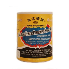 Pearl River Bridge Yang Jiang Flavor Preserved Beans with Ginger 454 g/16 oz./1 lb.