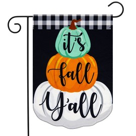Briarwood Lane It's Fall Y'all Burlap Garden Flag 12.5" x 18"