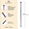 FootFitter Deluxe Long Walking Cane - Premium Walking Stick with