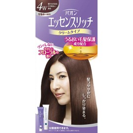 パオン エッセンスリッチ クリームタイプ 4W 暖かみのあるやや明るい栗色 40g+40g
