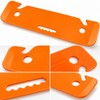 Slide Transfer Board with Two Hand Cutouts for Wheelchair, Bed,