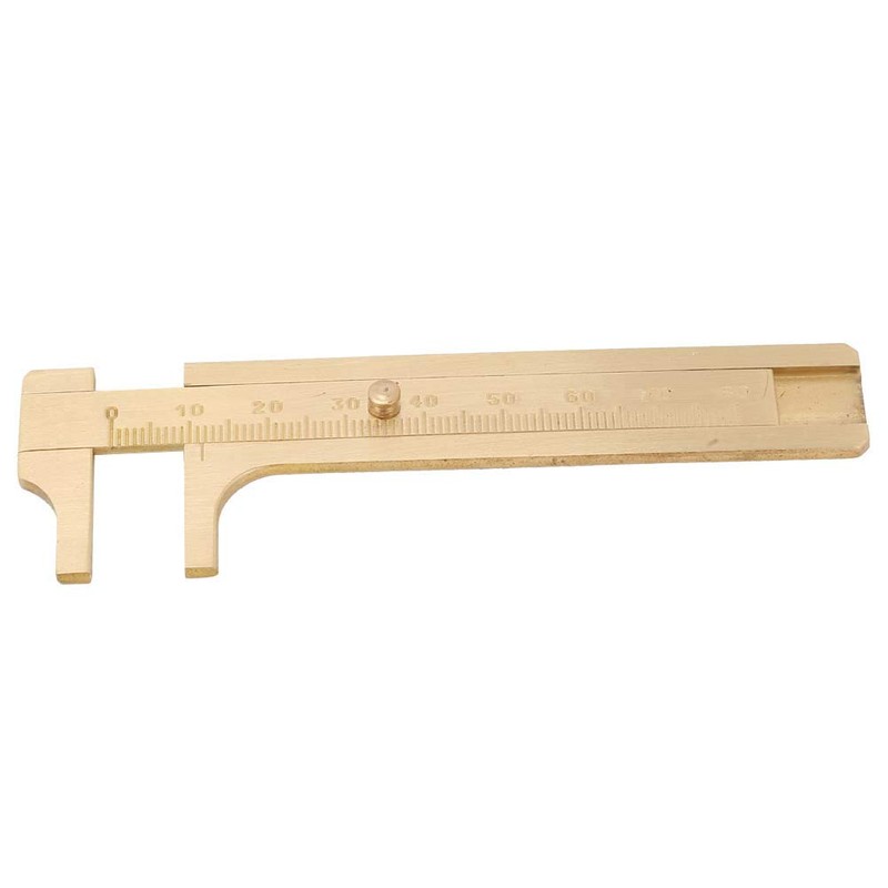 Koieam Solid Copper Vernier Caliper Digital Caliper Measuring Tool 0-80mm