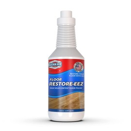 Clean-eez Ultimate Floor Restorer & Polish - Revitalize, Protect, Shine Wood, Laminate, Vinyl, Bamboo, Slate, Terracotta & More (1 Bottle)