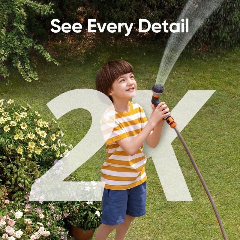 eufy Security SoloCam S220, Solar Security Camera, Wireless Outdoor Camera,