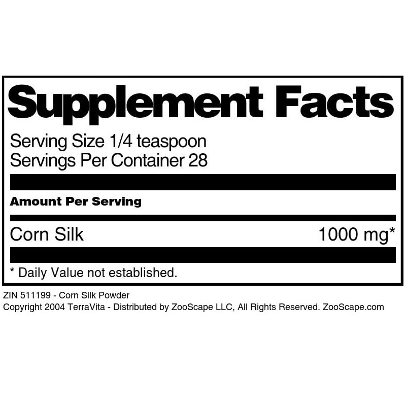 Corn Silk Powder (1 oz, ZIN: 511199)