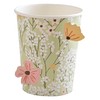 Ginger Ray Floral Printed Paper Party Cups with Pop Out