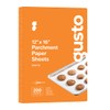 GUSTO [12 x 16 Inch - 200 Count] Pre-Cut Parchment