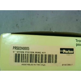 Parker PR502H0005 5" Viton Piston Ring Kit - New In Box
