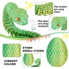 XehCaol 3D Printed Snake Movable Snake Fidget Toy 3D Snake
