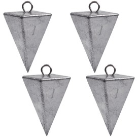Pyramid Sinkers Fishing Weights Surf Fishing Weights Sinkers Ocean Saltwater Pyramid Weight Fishing Sinkers Fishing Gear Tackle 1oz 2oz 3oz 4oz 5oz 6oz 8oz
