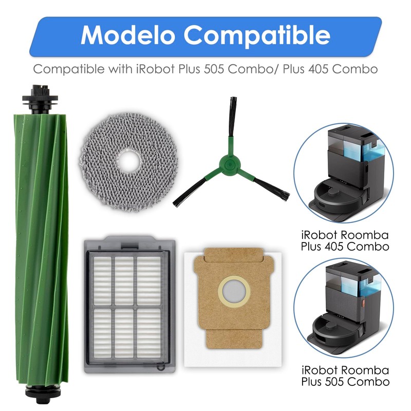 (10 Pack) Plus 405 Combo Replacement Parts for iRobot Plus