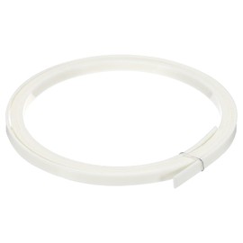 MECCANIXITY Plastic Binding Purfling Strip 1650x1.5x0.5mm Guitar Binding Edge Trim for Acoustic Classical Guitar White 1 Pack