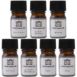 Prost Luxury Oil Pure Essential Oils 7 Pack Concentration Set, Aroma Oil