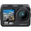 Somikon Mini Underwater Camera: Mini Action Cam with 5K Resolution,