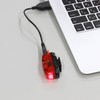 CatEye TL-LD635-R Safety Light, RAPID Mini Tail Light, Bicycle Light