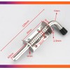 4Pcs 5 Inch Spring Loaded Barrel Bolt Latch Pin, BetterJonny