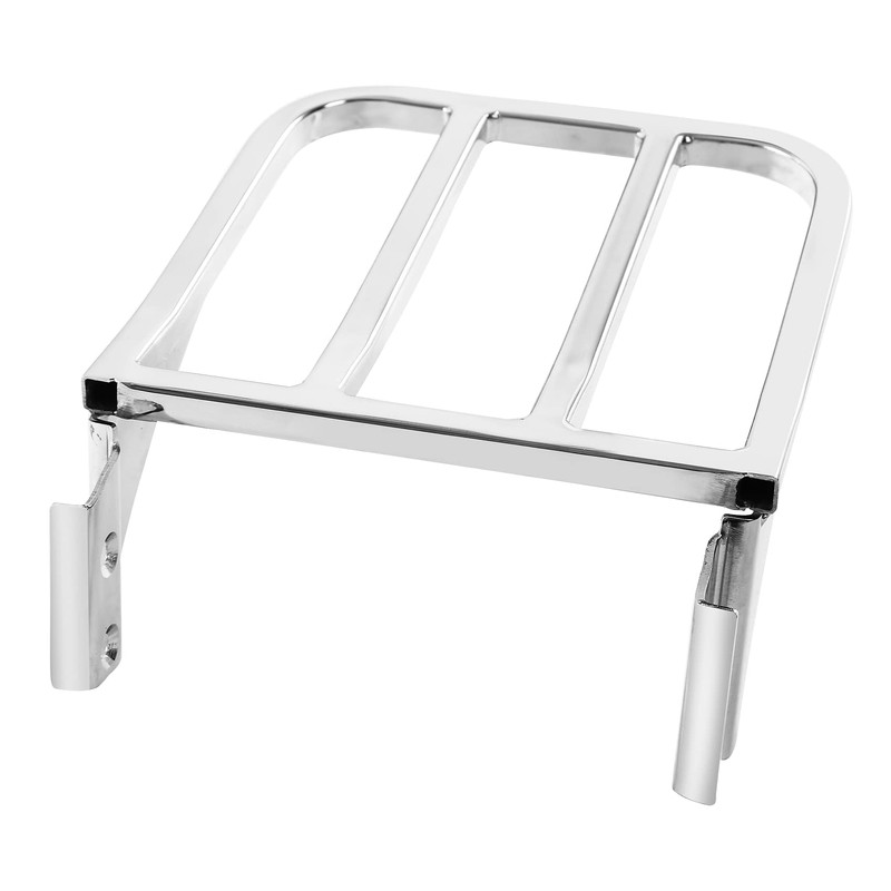 TCT-MT Motorcycle Chrome Sissy Bar Backrest Luggage Rack Rear Carrier
