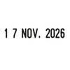 Trodat Printy 4810 date stamp, month in letters, DUT, 3.8