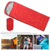 Adult Outdoor Envelope Sleeping Bag with Hood Waterproof for Camping