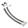 Faucet Water Supply Connector Line Braided Stainless Steel, Faucet Supply