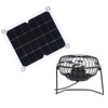 10W Solar Panel with Cooling Fan Photovoltaic Solar Panel for