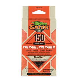 Gator Premium Super Sanding Sponge, 150 Grit