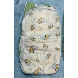 Comforts for baby  4 Comforts For Baby Diapers Size 6 over 35+ lb Bumble Bee Print Kroger
