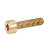 50Pcs Cap Hex Socket Screw Copper Fastener Hardware Tools Industrial