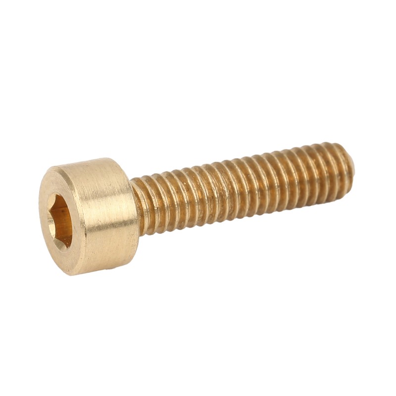50Pcs Cap Hex Socket Screw Copper Fastener Hardware Tools Industrial