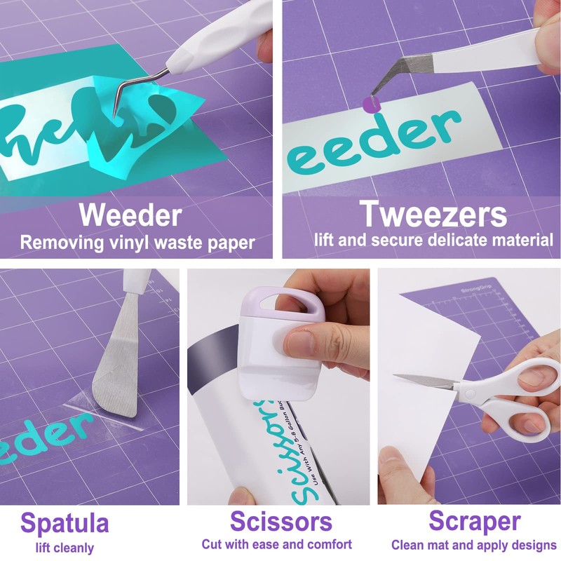 YGboost Ultimate Accessory Bundle for Cricut Maker & Explore Air: