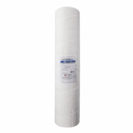 Hydronix SWC-45-2001 Sediment String Wound Water Filter Cartridge Universal Whole House, Commercial 4.5 x 20 - 1 Micron
