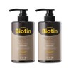 CKD Aminobiotin Brewer's Yeast Shampoo 500ml 2pcs / 씨케이디 아미노비오틴 맥주효모 샴푸 500ml 2개