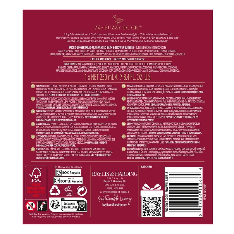 Baylis & Harding The Fuzzy Duck Winter Wonderland Festive Bauble