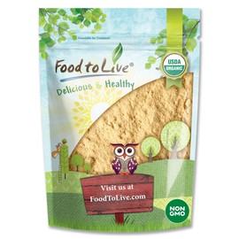 Food to Live Organic Maca Powder, 1 Pound - Gelatinized, Non-GMO, Kosher, Vegan, Bulk