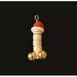 Fishdix Jingle Balls Christmas Funny Inappropriate Gag Gift Ornaments White Elephant