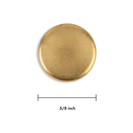 Heavy-Duty Snap Fasteners - 24L - 12/Pack - Gold