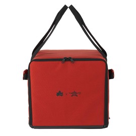 LOGOS x SENGOKU ALADDIN 81060014 Cylinder Case, Brick Color, Approx. Width 9.8 x Depth 9.8 x Height 6.3 inches (25 x 25 x 16 cm)