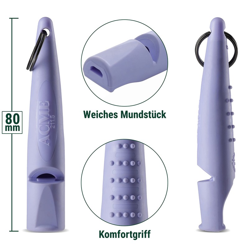 ACME Dog Whistle No. 210.5 (Update 2023) with Free Whistle
