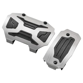 Carmate AT3 RP153 Bicycle Pedal Set for Suzuki AT Vehicles [Jimny Every] Cross Edition Pedal, Silver