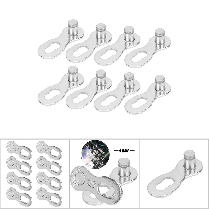 Health Gear, 4 Pairs Steel Bicycle 12 Speed Chain Missing