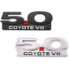 2PCS 5.0 Coyote V8 Emblem Decal Replacement for F150 Fx4