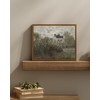 InSimSea Framed Canvas Wall Art Prints by Claude Monet, Garden